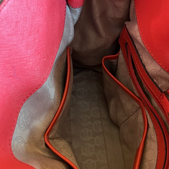 Coral Colored Purse - Picture 8 of 11